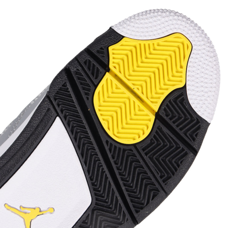 Lancement exclusif de la Air Jordan 4 rétro pour enfants, pointures 25 à 35, déclinée en de nombreux coloris et combinaisons de semelles.