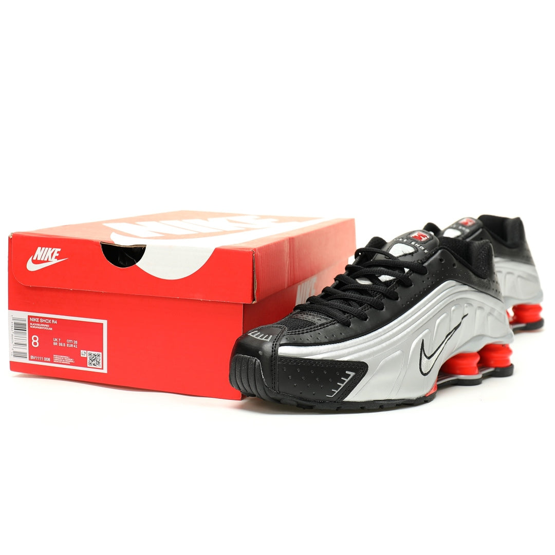 Nike Shox OG R4 haut de gamme, version FJ améliorée #chaussures homme et femme avec étiquette authentique