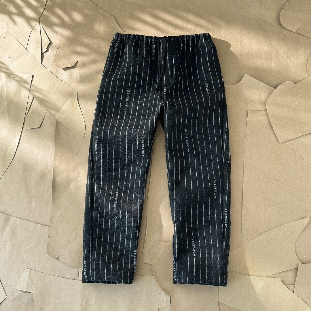 Pantalon réplique haut de gamme STU27# [⚠️Aucun retour ni échange après retrait de l'étiquette antivol] Veste à capuche rayée en laine