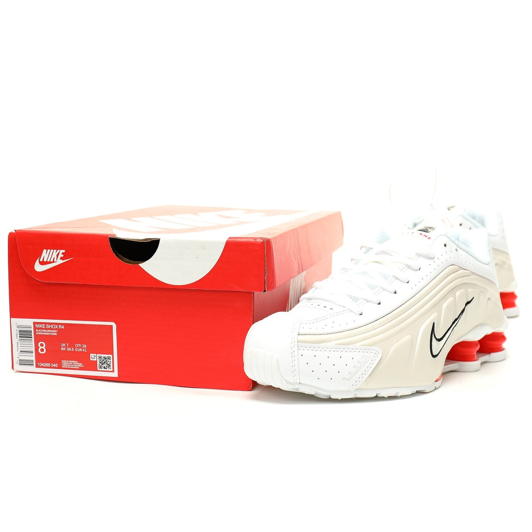 Nike Shox OG R4 haut de gamme, version FJ améliorée #chaussures homme et femme avec étiquette authentique