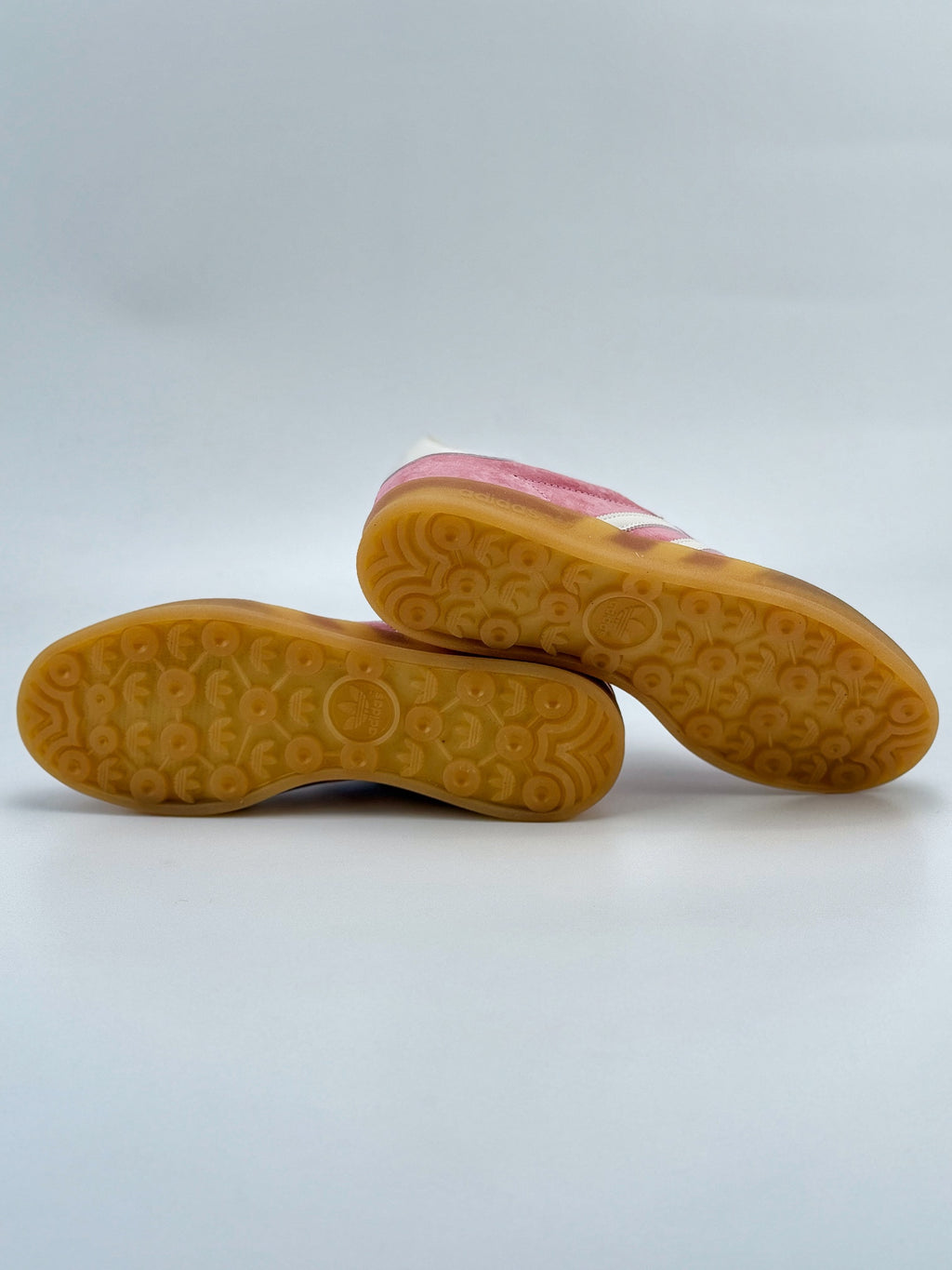 Exclusivité CX Authentique 【AD】 adidas Originals Gazelle INdoor END Rose Fleur de Cerisier à Logo Trèfle. Baskets basses décontract